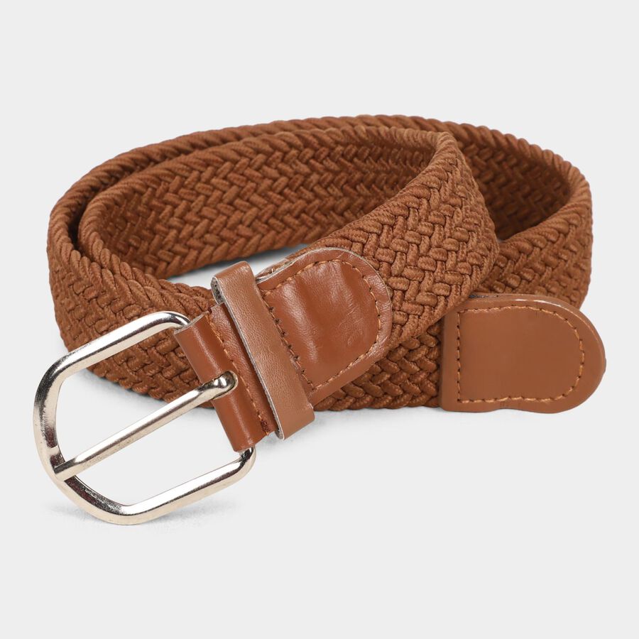 Men's Blue Canvas Casual Belt, , large image number null