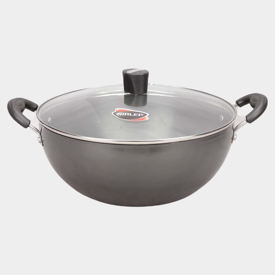 4.2 L Induction Compatible Non-Stick Kadhai, , large