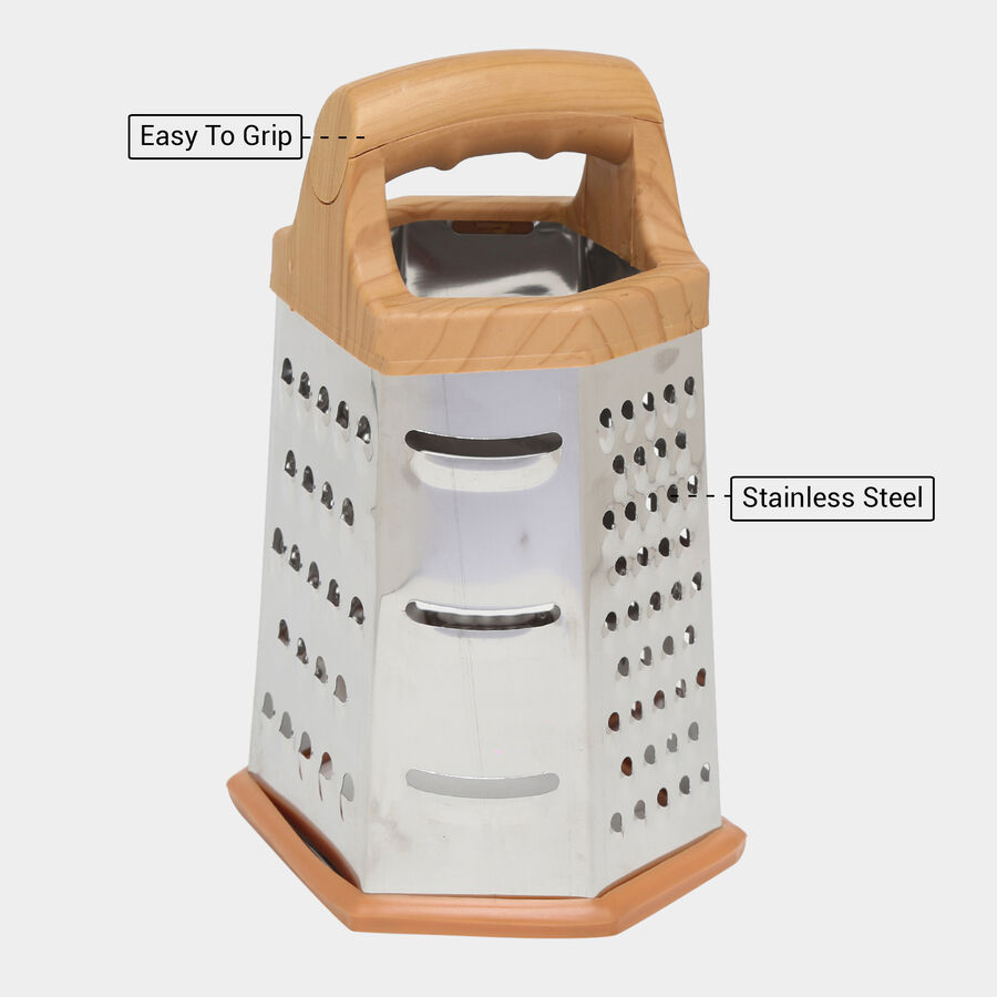 6 In 1 Multi Purpose Steel Grater, , large image number null