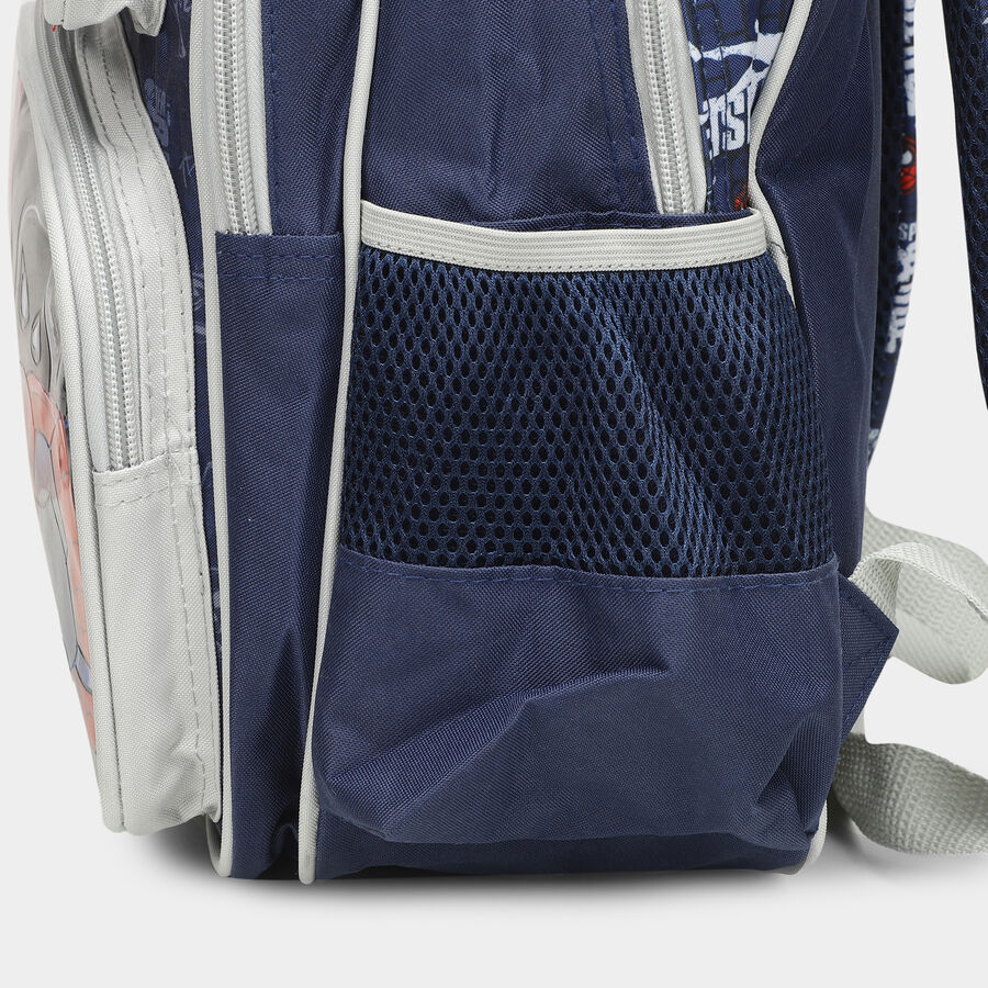 Spider Man Printed Fabric Backpack, , large