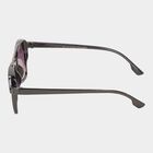 Men's Rectangle Sunglasses, Metal, , small image number null