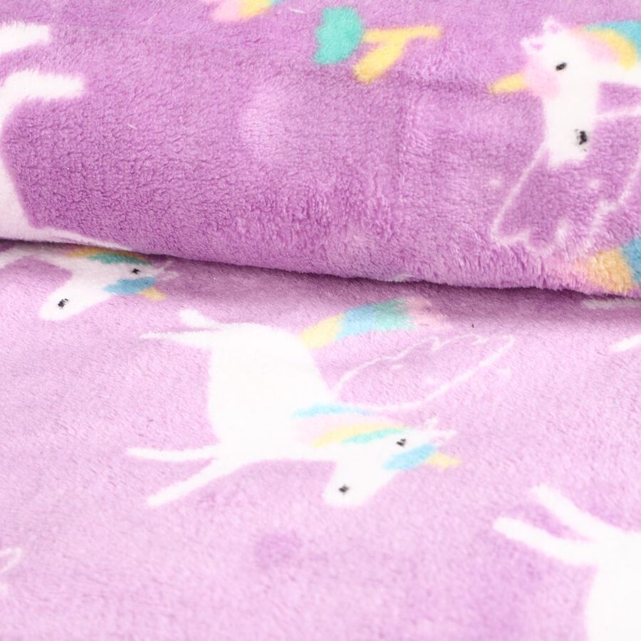 270 GSM Polyurethanerple Microfiber Baby Towel, , large