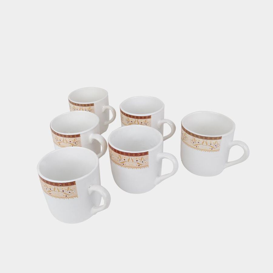 120 ml Stoneware Mug, Set of 6, , large image number null