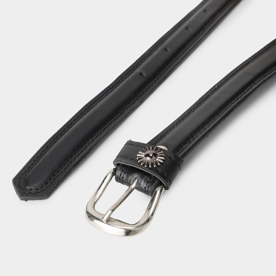Black PU Belt, , large