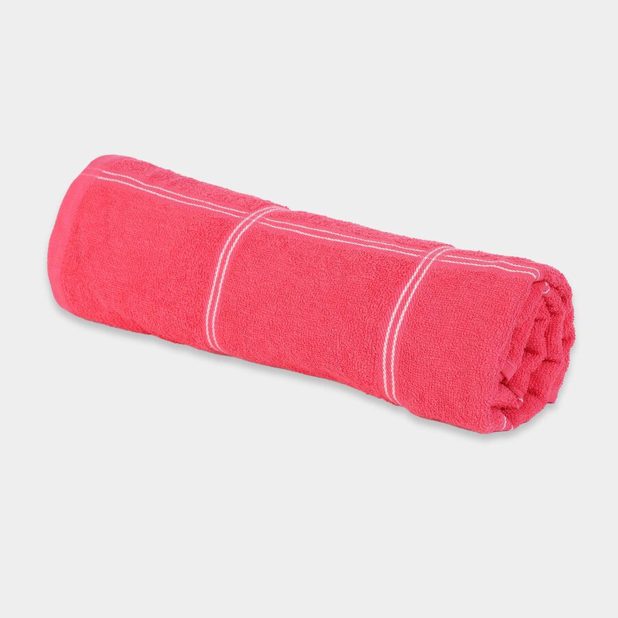 330 GSM Fuchsia Cotton Bath Towel, , large image number null