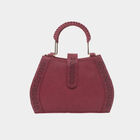 Women's 1 Compartment Medium Polyurethane Satchel, , small image number null