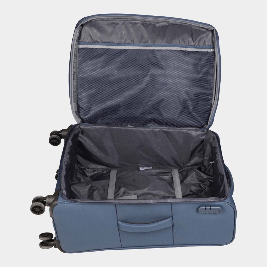 8-Wheel Polyester Soft Case Trolley, Medium, , large image number null