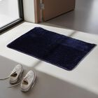 Anti-SKId Blue Polyester Door Mat, , small image number null