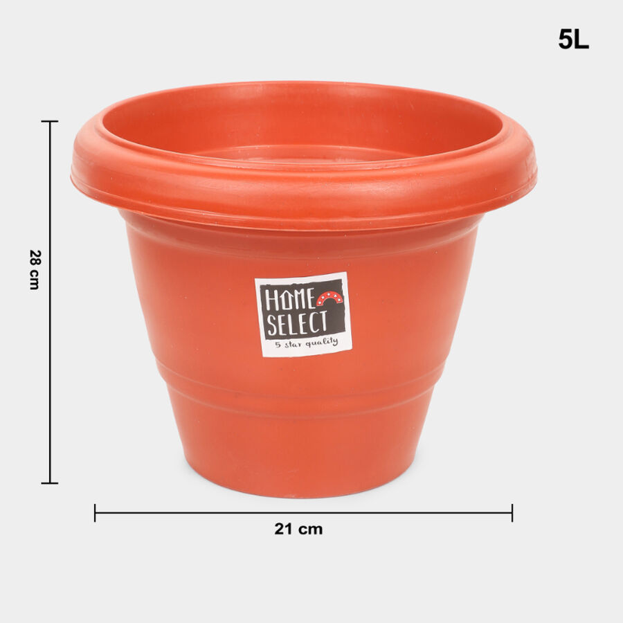 5L Plastic Planter, , large image number null