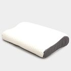 White Solid Memory Pillow, , small