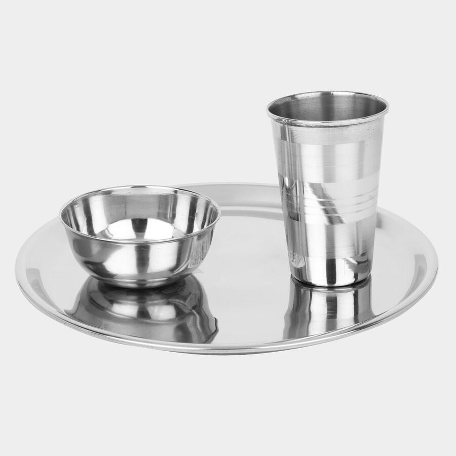 3 Pcs. Steel Meal Set, , large image number null