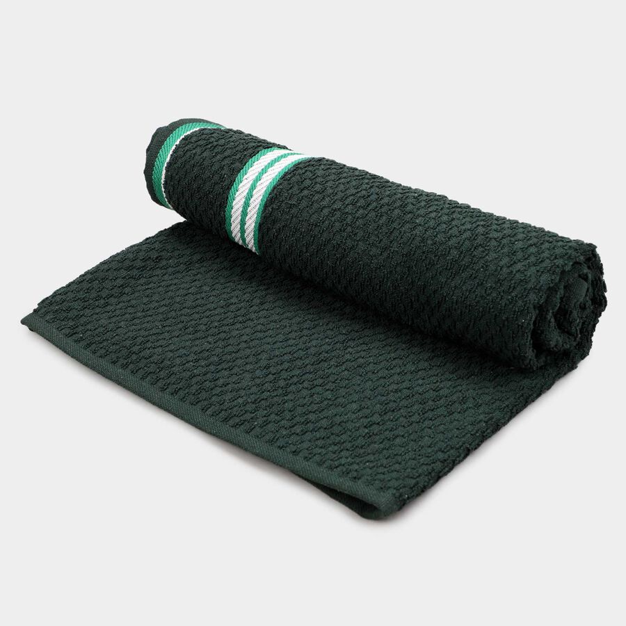 400 GSM Green Microfiber Bath Towel, , large image number null