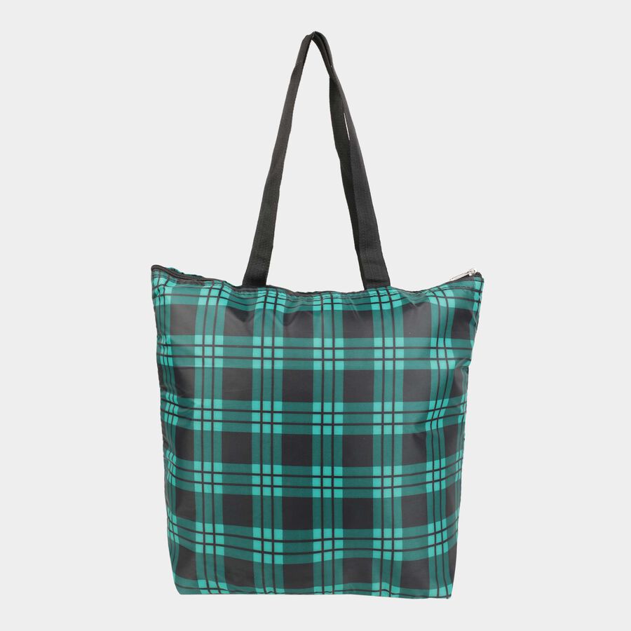 Women's Printed Fabric-Nylon Shopping Bag, Medium, , large image number null