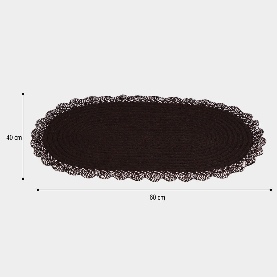 Brown Polyester Door Mat, , large image number null