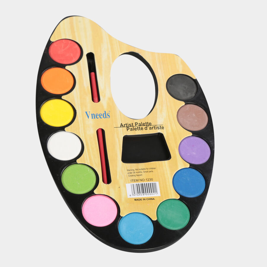 Water Color Plate 12 Shades, , large image number null