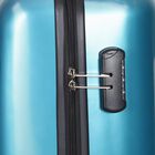 8-Wheel Light Blue Polypropylene Hard Case Trolley, Small, , small image number null