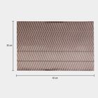 PVC Brown Table Mat, , small image number null