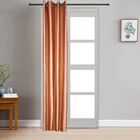 9ft. Rust Microfiber Long Door Curtain, , small image number null