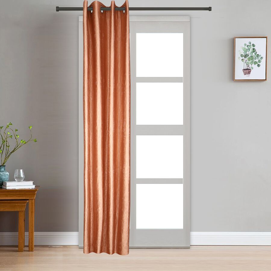 9ft. Rust Microfiber Long Door Curtain, , large image number null