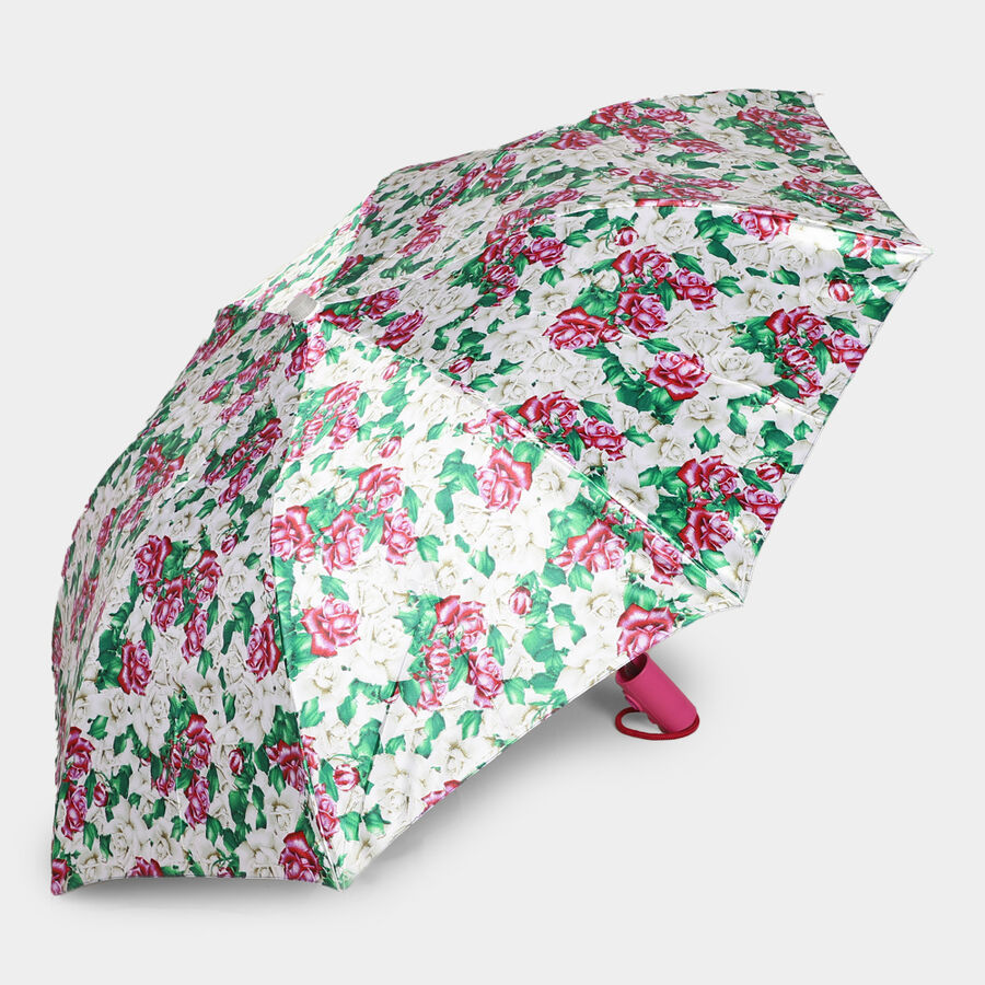 White Nylon/Polyester Umbrella, , large image number null