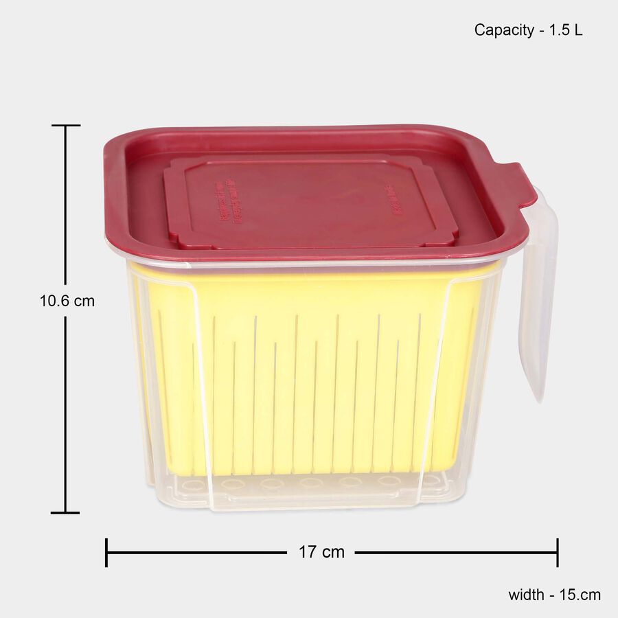 1.5 L Plastic Container, , large image number null