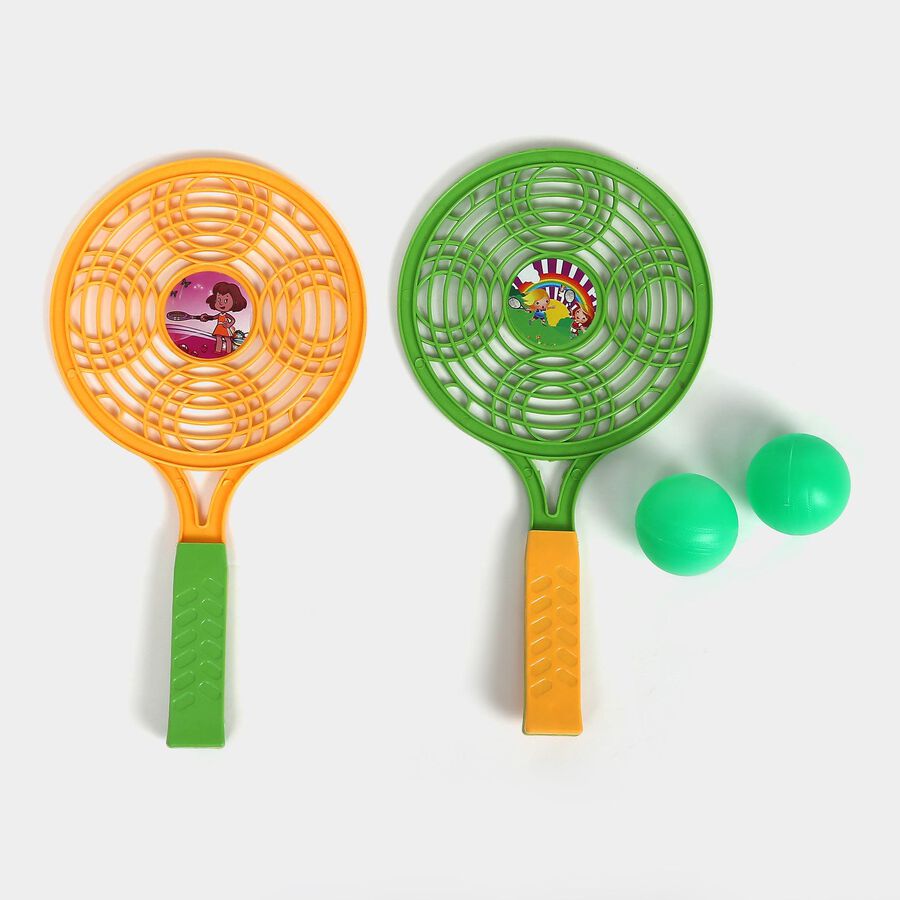 Baby Tennis Racquet Set - Colour/Design May Vary, , large image number null