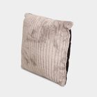 Taupe Velvet Textured Cushion, , small