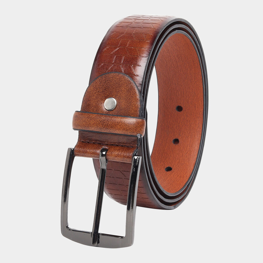 Men Casual Tan Belt (40 in.), , large image number null