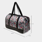 Black Fabric-Nylon Duffle Bag, , small image number null