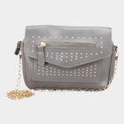 Women's Polyurethane Envelope/Zipper Sling Bag, , small image number null