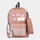 Women's Beige Polyurethane Backpack, , small image number null