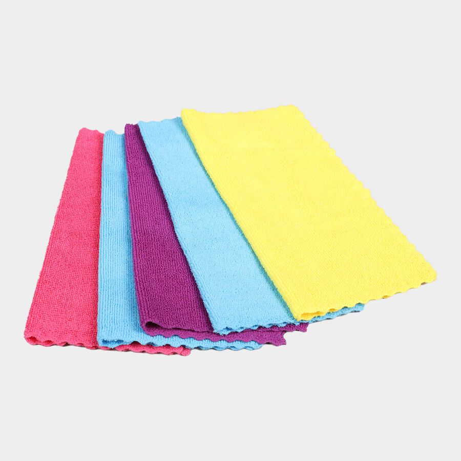 200 GSM Multicolour Microfiber Face Towel, , large image number null