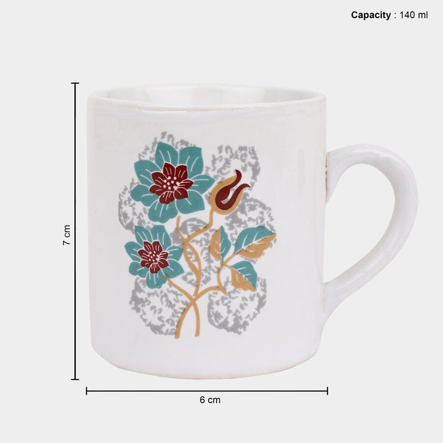 140ml Stoneware Cup Set of 6, , large image number null