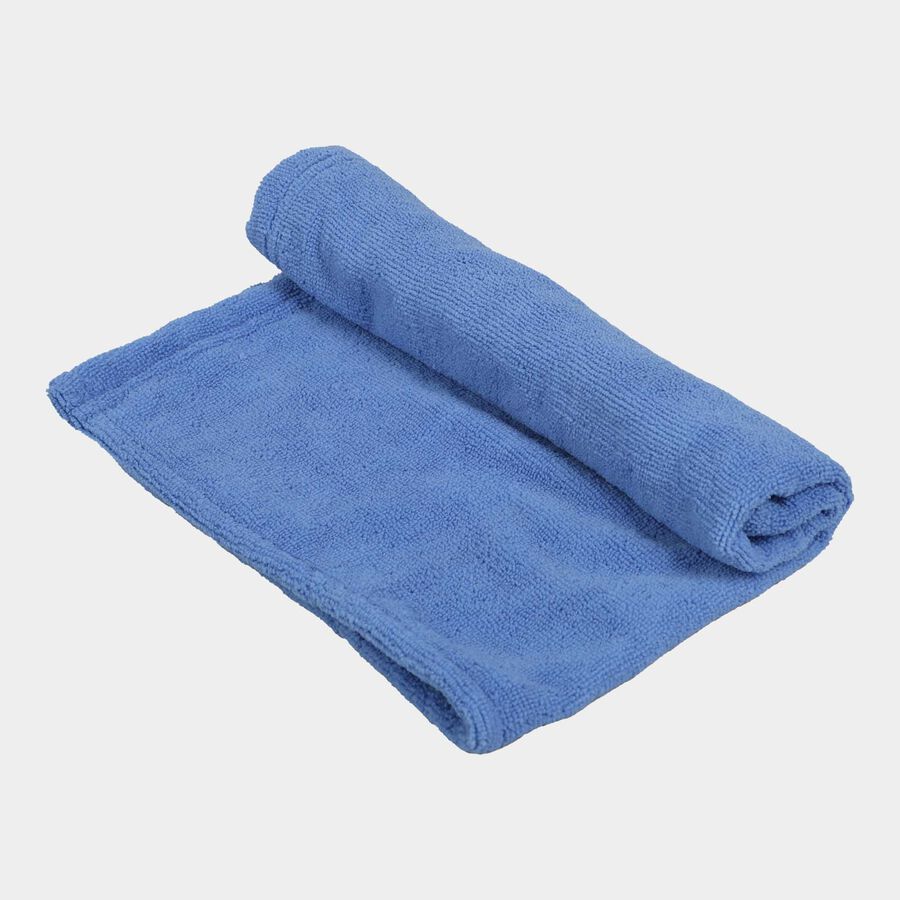 280 GSM Blue Microfiber Hand Towel, , large image number null