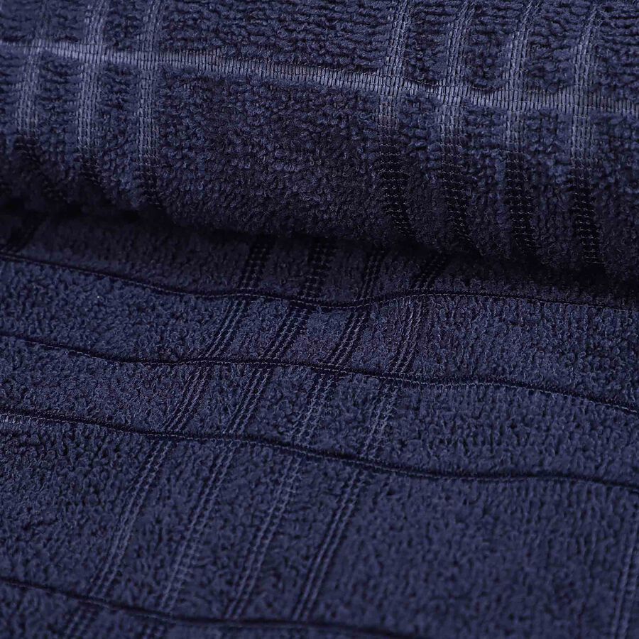 210 GSM Navy Blue Microfiber Bath Towel, , large image number null