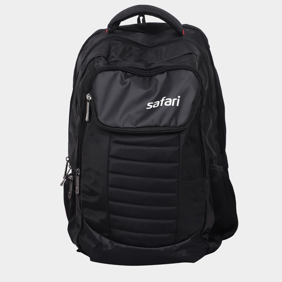 Black Black Polyester Backpack,32L (Approx), , large image number null