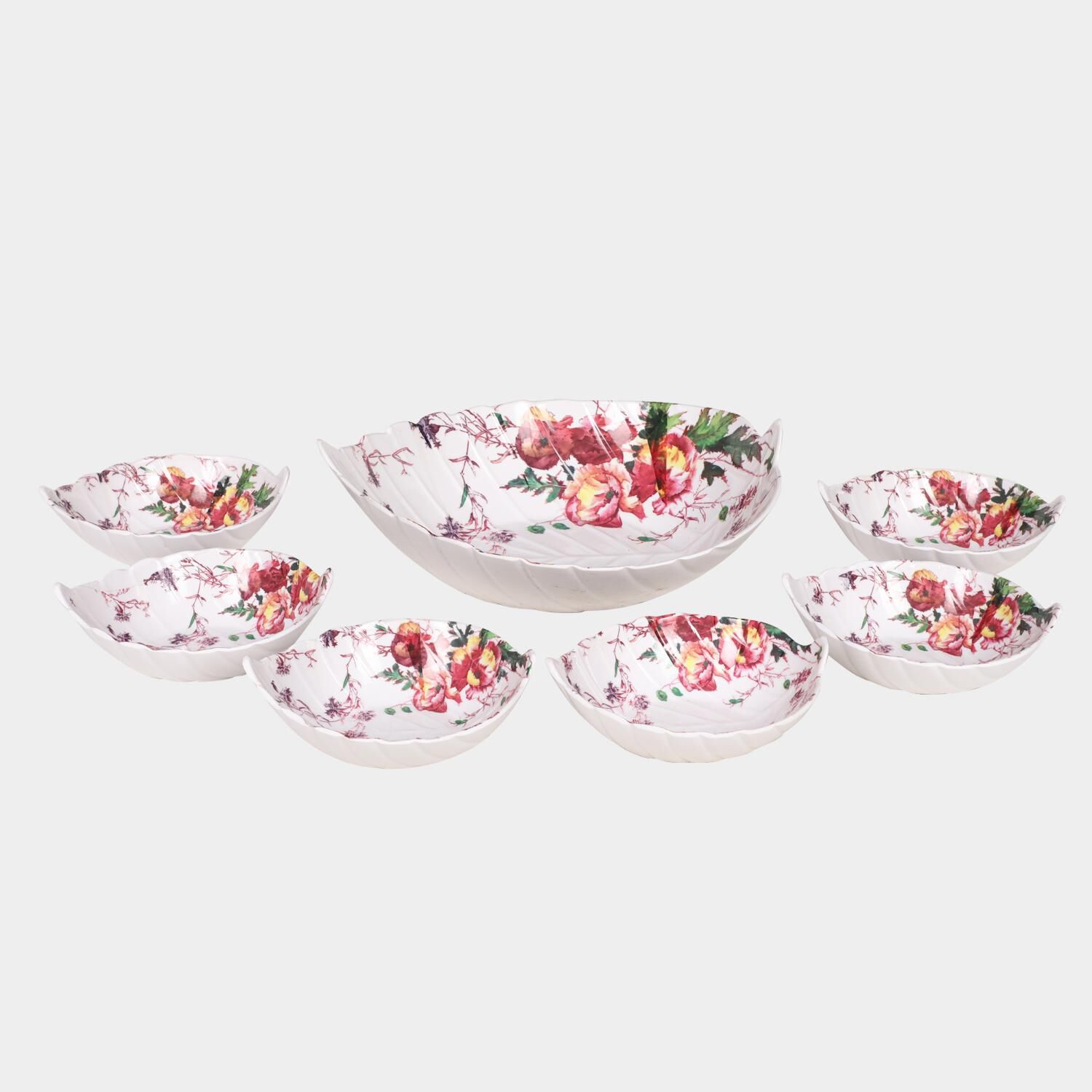 Home Finery                         Melamine Pudding Set of 7