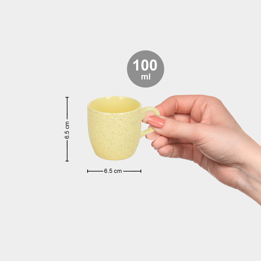 100 ml Stoneware Cup, Set of 6, , large image number null