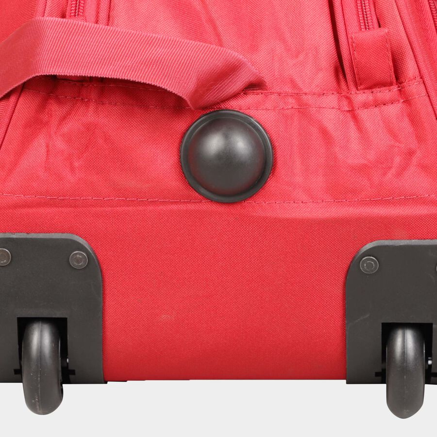 Red Polyester Duffle Trolley, , large image number null