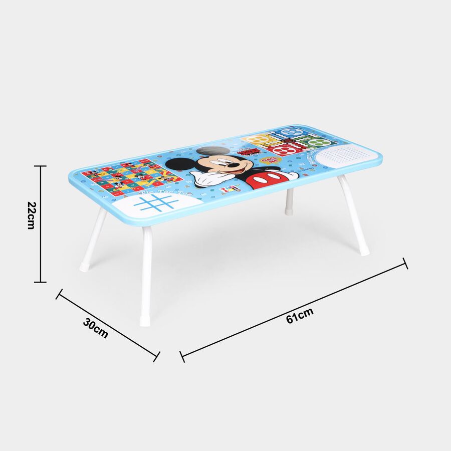 Mickey Mouse Print Folding Wooden Table, , large