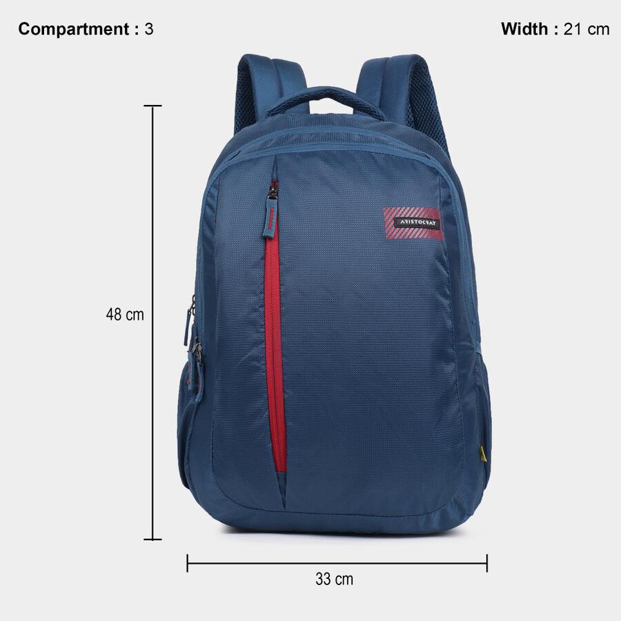 Dark Blue Backpack, , large