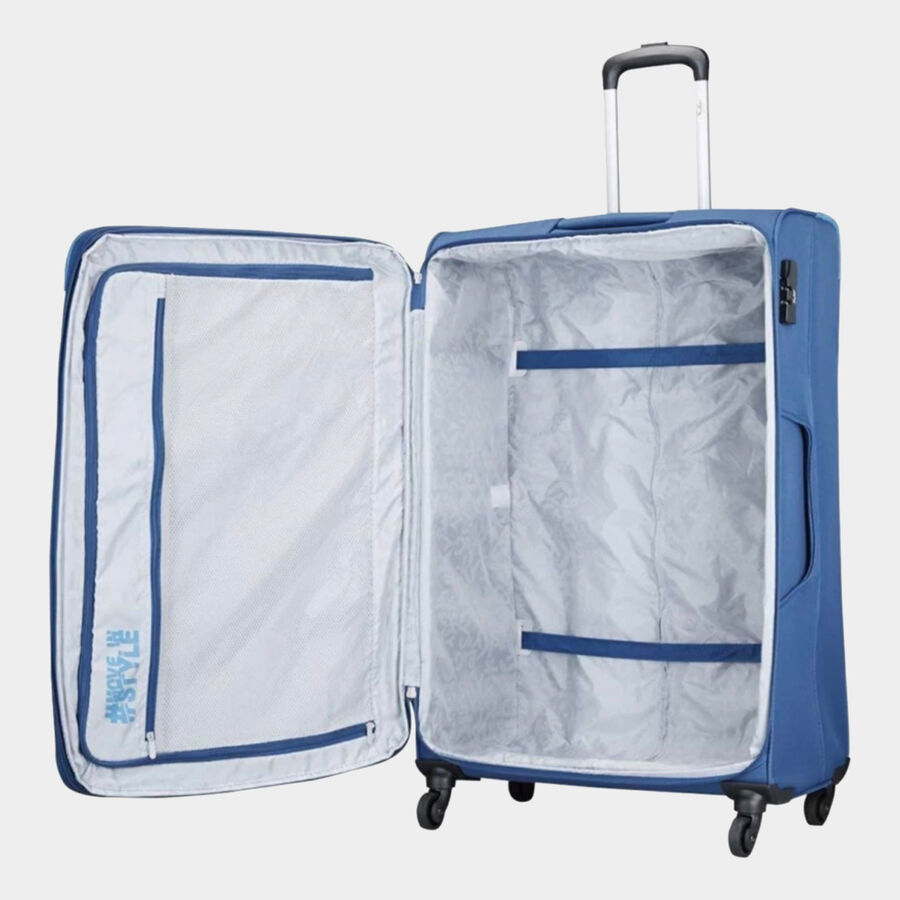 4 Wheel Soft Case Trolley, Medium, , large image number null