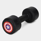 Black Rub-Iron Dumbbells, , small
