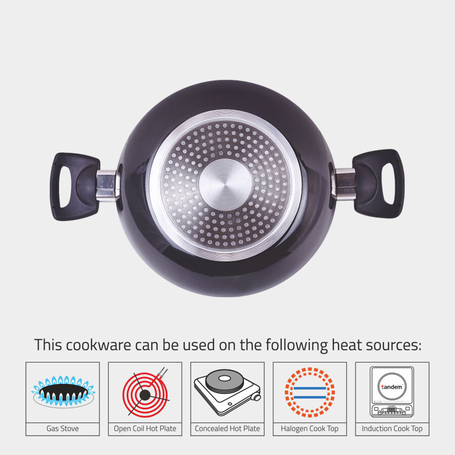 Aluminium Kadhai, Induction Compatible, , large image number null