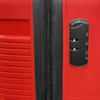 4-Wheel Red Polypropylene Hard Case Trolley, Small, , small image number null