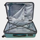 4-Wheel Light Blue Polycarbonate Hard Case Trolley, Medium, , small image number null