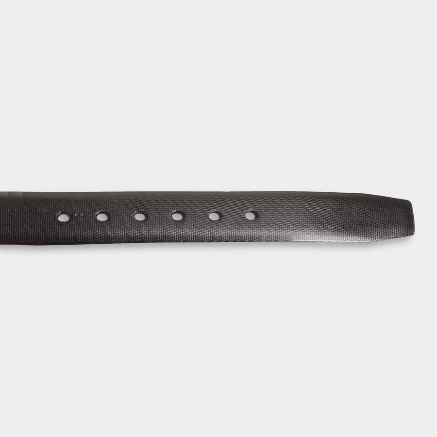 Men's Black Polyurethane Casual Belt, , large image number null