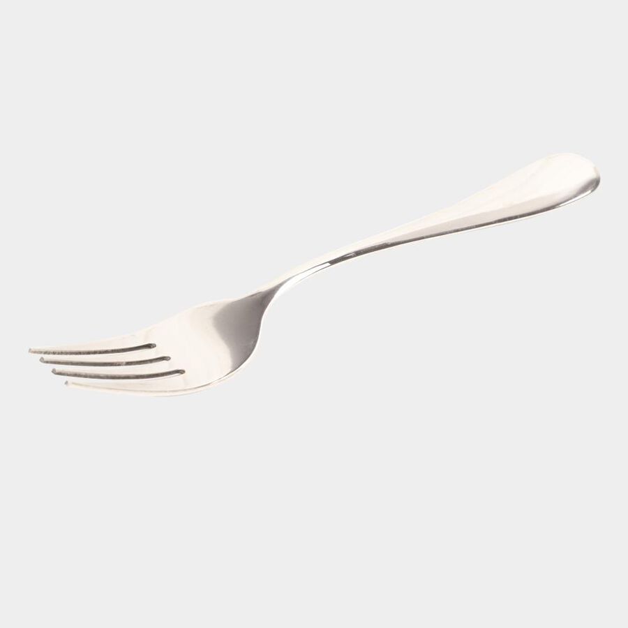 4 Steel Dessert Forks, , large image number null