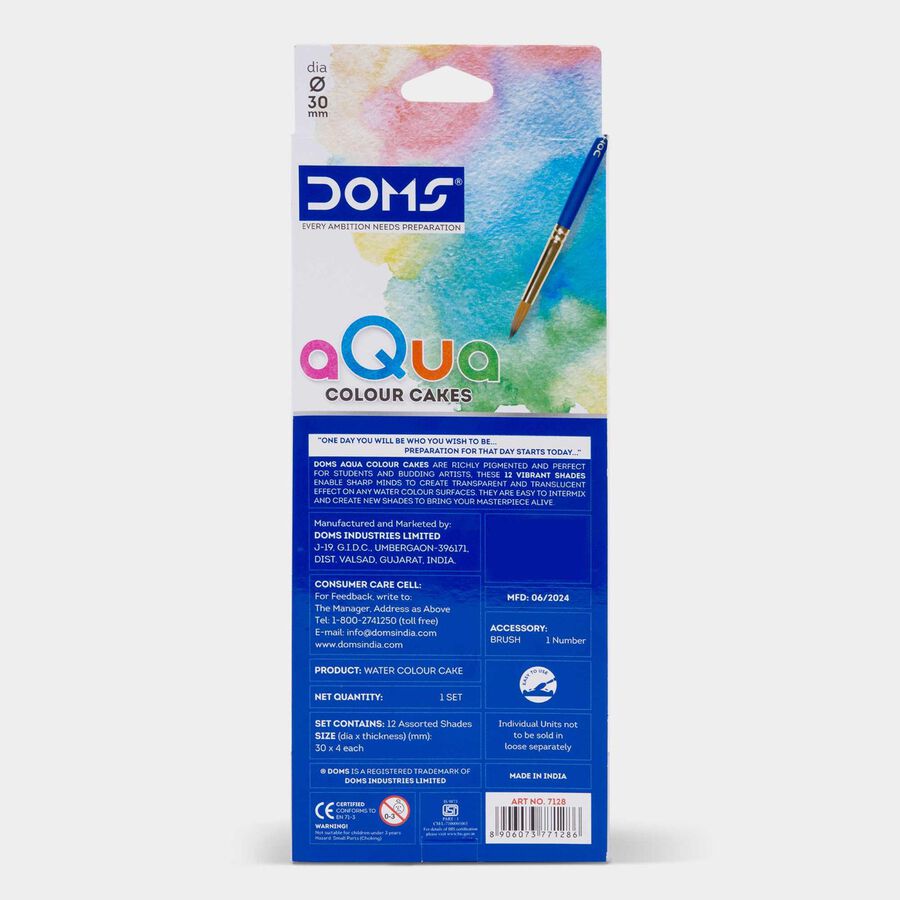 Plastic Watercolor - Colour/Design May Vary, , large image number null