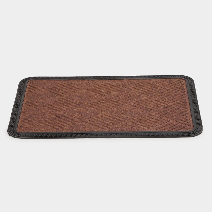 Anti-SKId Brown Rubber Door Mat, , large image number null